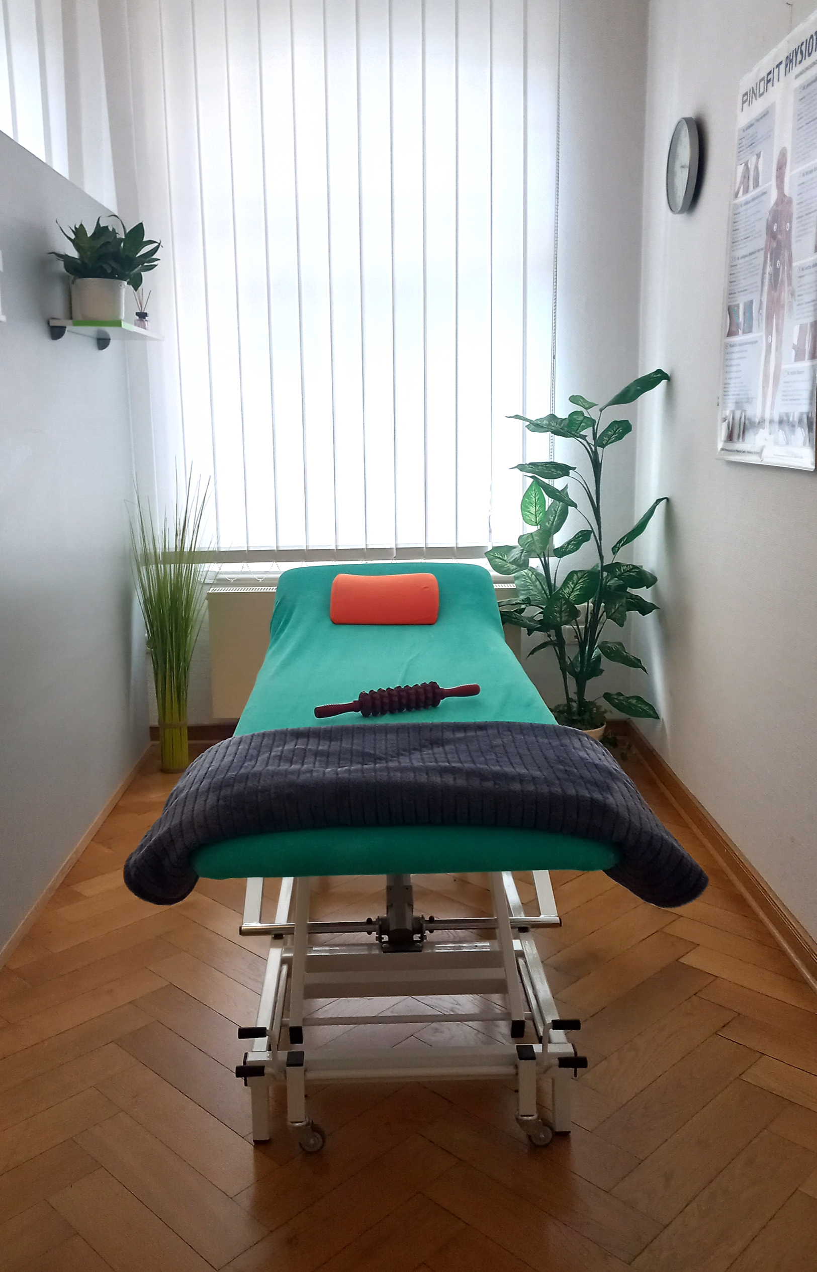 Behandlungsraum der Physiotherapie W. Gugell